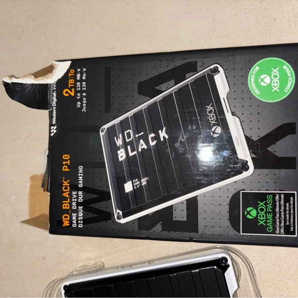 Western Digital BLACK P10 Game Drive for Xbox 2TB